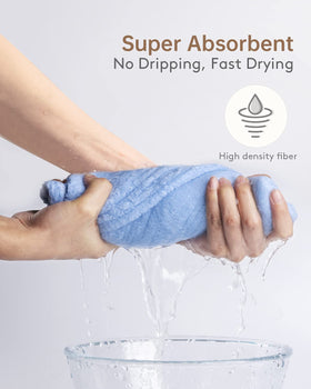 YFONG close-up of microfiber weave showing quick-absorb performance