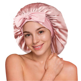 YFONG bonnet front packaging in pink box shows premium gift presentation