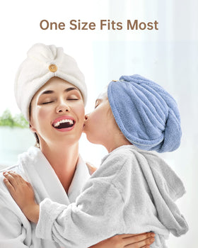 YFONG towels styled on bathroom counter for travel-ready convenience