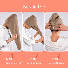 YFONG towel on bathroom vanity with toiletries, conveys travel and everyday convenience