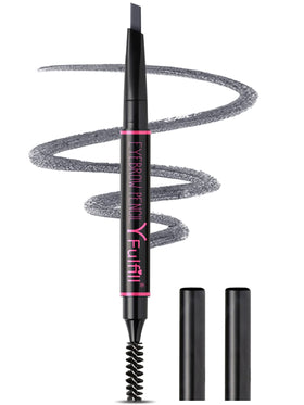 YFulfill front packaging showing grey eyebrow pencil and benefits