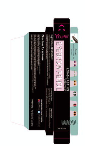 YFulfill pen beside coin to show compact size and travel convenience