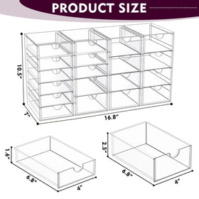 YFXCVSL close-up of drawer slide and clear acrylic detailing for smooth use