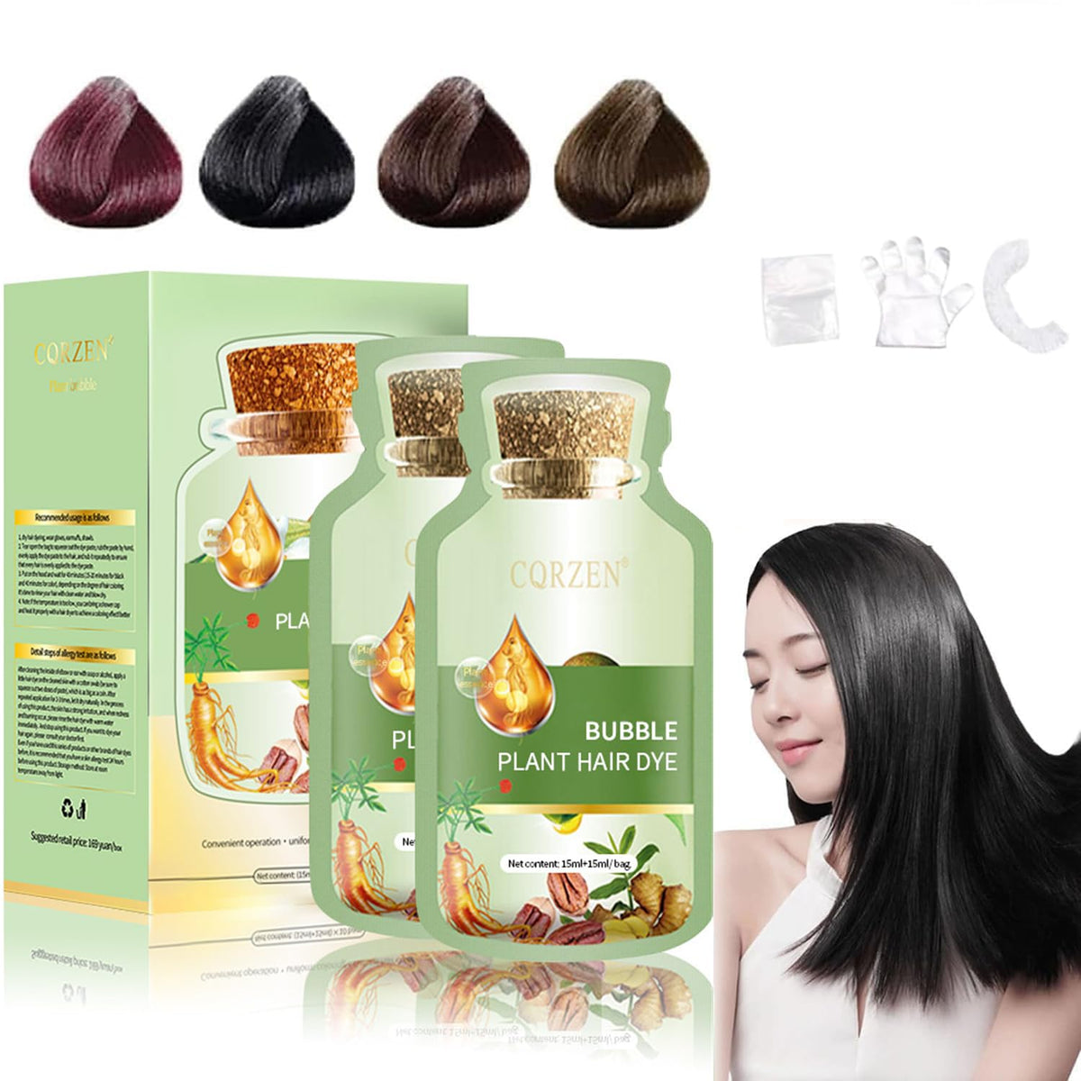 YG LianKai lifestyle at-home mirror application, quick salon-free color touch-up benefit