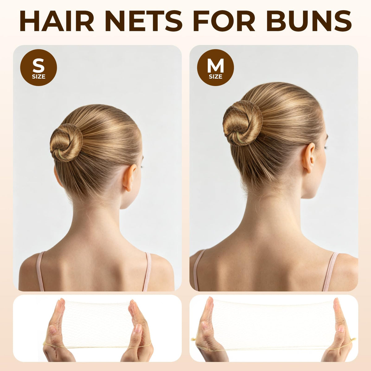 YGDZ elastic ties and small rubber bands shown with box for easy ponytail preparation