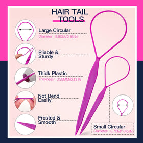 YGDZ size comparison with coin illustrating small bands ideal for fine hair