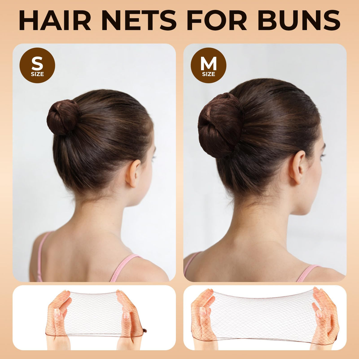 YGDZ U-shaped and bobby pins arranged for secure, comfortable hold