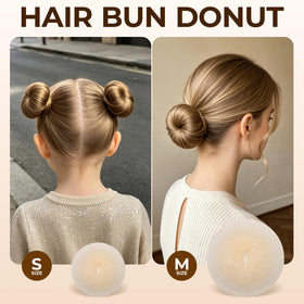 YGDZ U-shaped and bobby pins arranged showing strong anchoring without hair damage