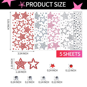 YGDZ white rhinestone sheet detail showing small dots for delicate accents