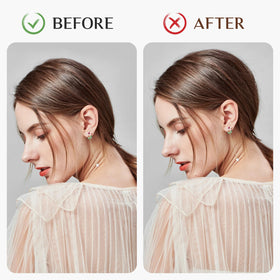 YGQQOY finished updo using filler for natural lift and smooth silhouette