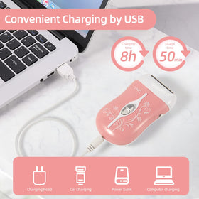 YHC razor with included travel pouch and accessories for organized portability