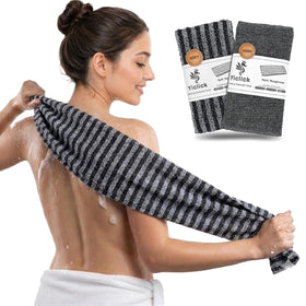 Yiclick front packaging showing exfoliating washcloth and benefits