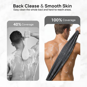 Yiclick towel hanging to dry illustrating quick-drying hygiene