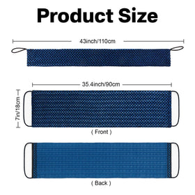 Yiclick label and drawstring detail showing adjustable length benefit