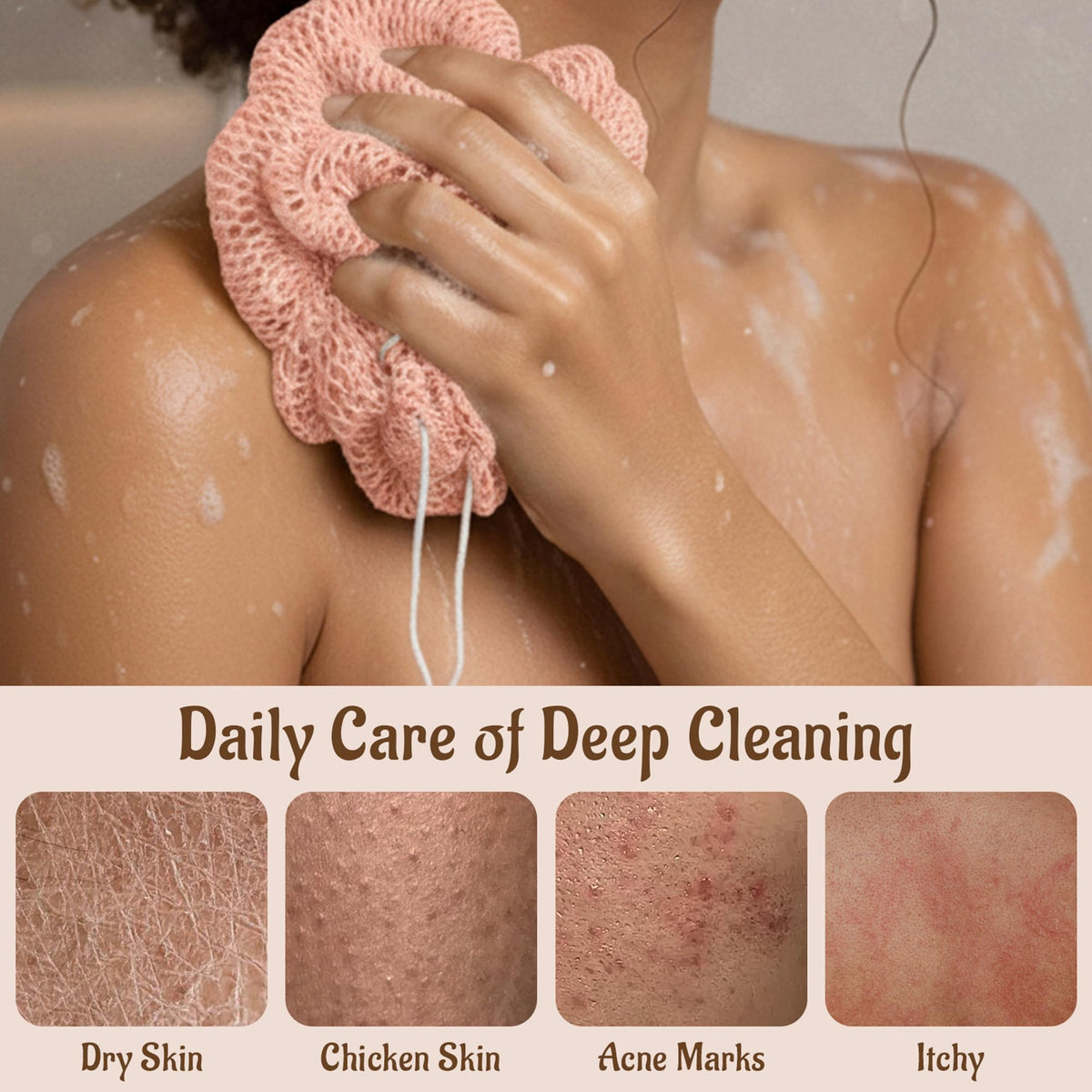 Yiclick creating rich lather with soap showing efficient foam and product savings