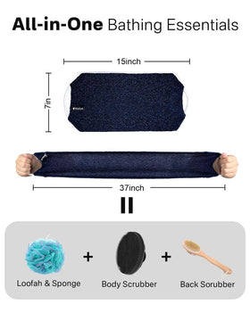 Yiclick next to a hand to show compact size and portability