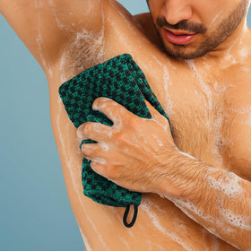 Yiclick microfiber side with rich foam for gentle daily cleansing