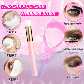 YIDUO split before and after eyelid image illustrating fuller, natural-looking volume