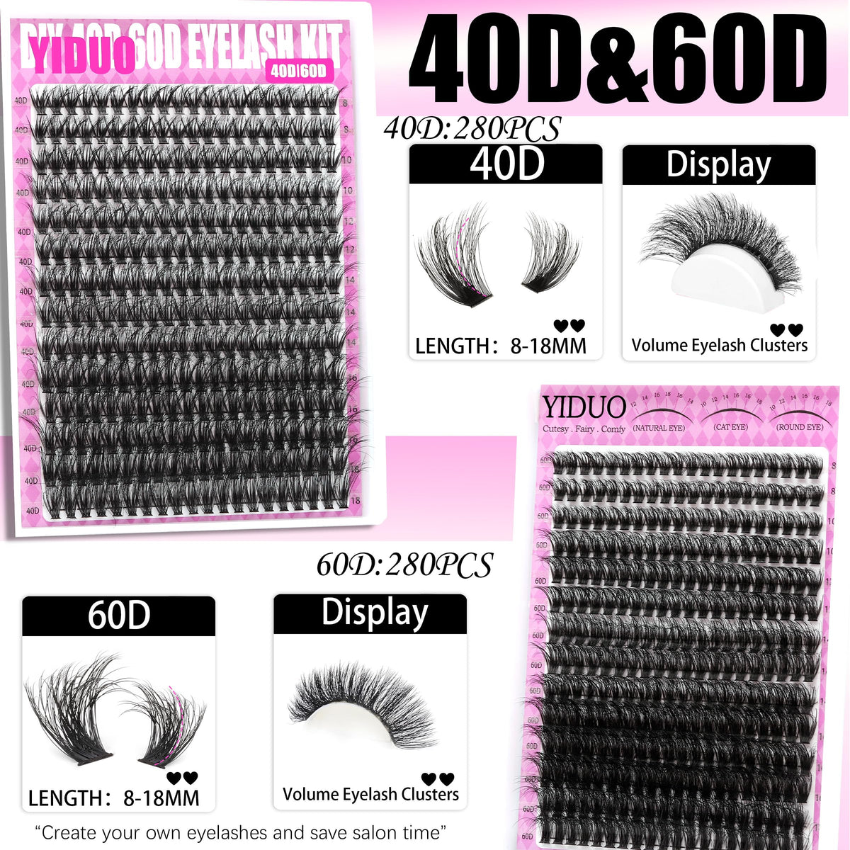 YIDUO bond and seal bottles emphasizing longer hold and softer finish