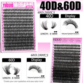 YIDUO bond and seal bottles emphasizing longer hold and softer finish