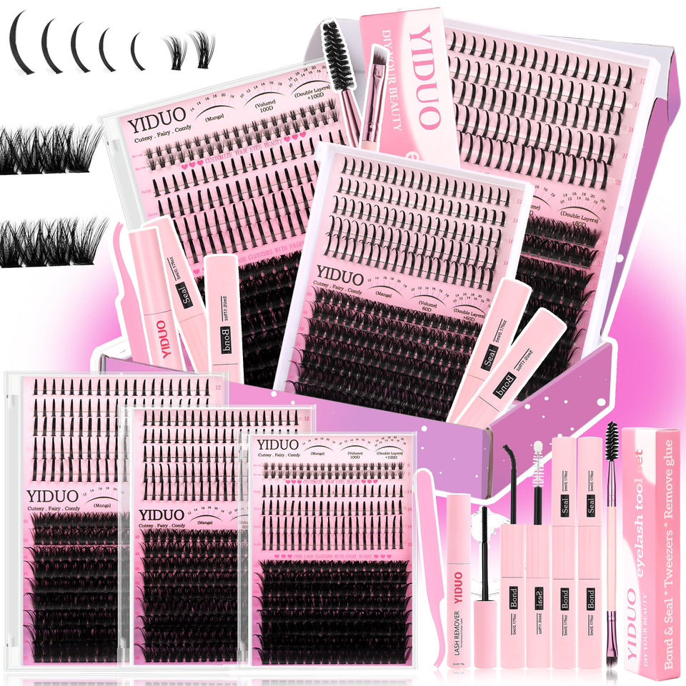 YIDUO front packaging showing full 816-piece kit and included accessories for variety
