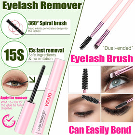 YIDUO lifestyle model wearing lashes illustrating a natural glam result