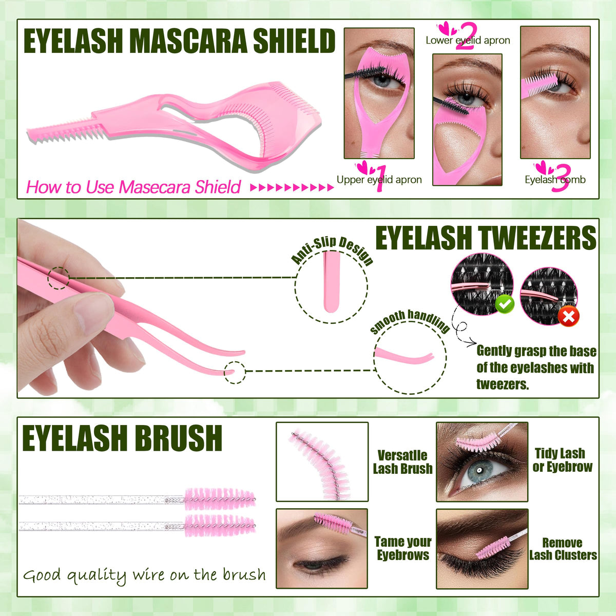 YIDUO lifestyle image of woman wearing wispy lashes for lifted look