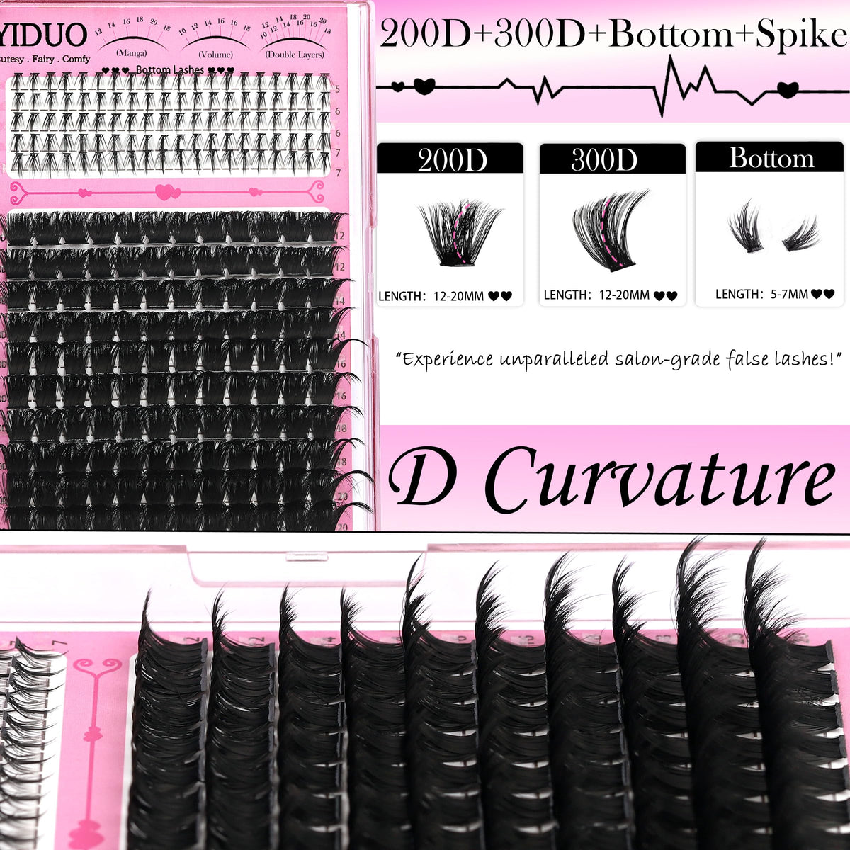 YIDUO manga spike cluster detail adding dramatic anime-style accents