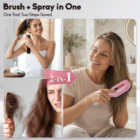 YIHKQDL brush held in hand demonstrating travel-friendly size