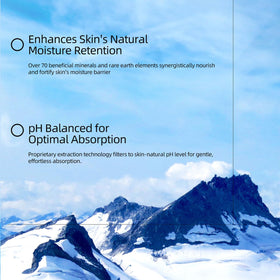 YILIAN label close-up showing hyaluronic acid and mineral water ingredients