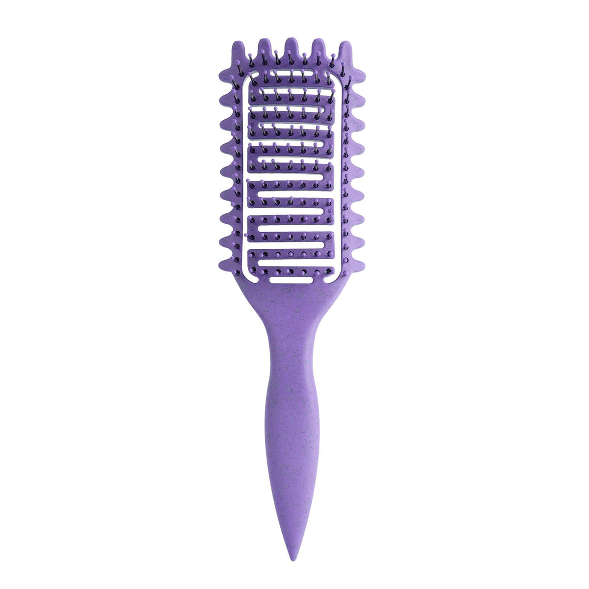 Yingbtr curl defining brush front angled view showing ergonomic handle for comfortable grip