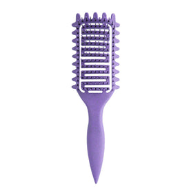 Yingbtr curl defining brush front angled view showing ergonomic handle for comfortable grip