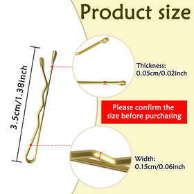 YINGFENG close-up of wavy texture on pins, providing extra grip for secure hold