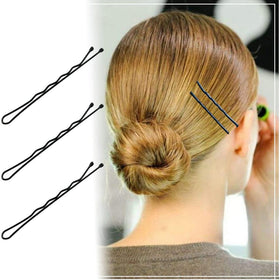 YINGFENG pin securing an elegant bun, demonstrating secure styling for long hair