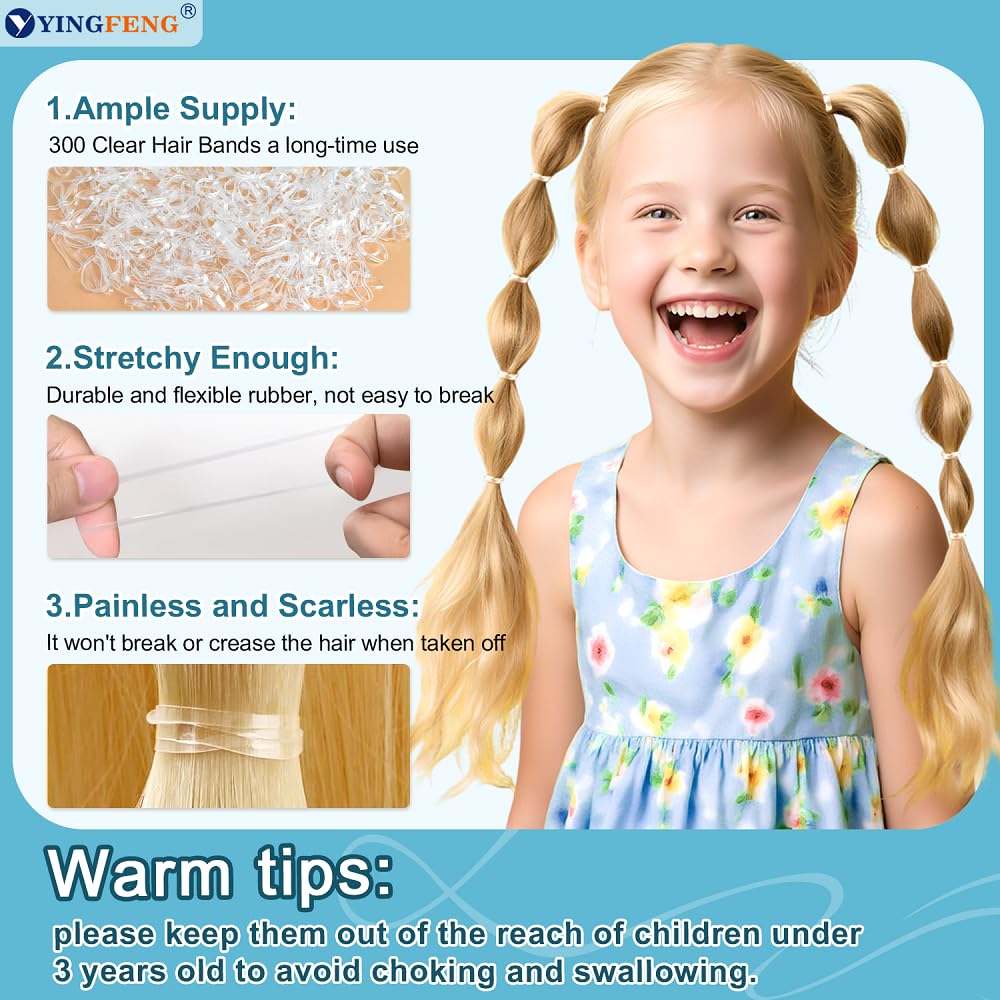YINGFENG invisible hair net stretched to demonstrate breathable coverage