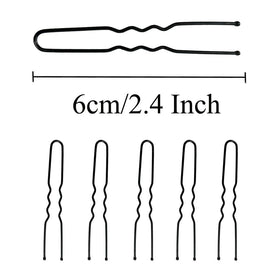 YINGFENG pins securing a bun for long-lasting updo stability