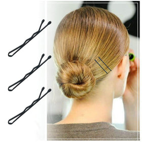 YINGFENG pins securing a neat bun updo, demonstrating reliable everyday hold