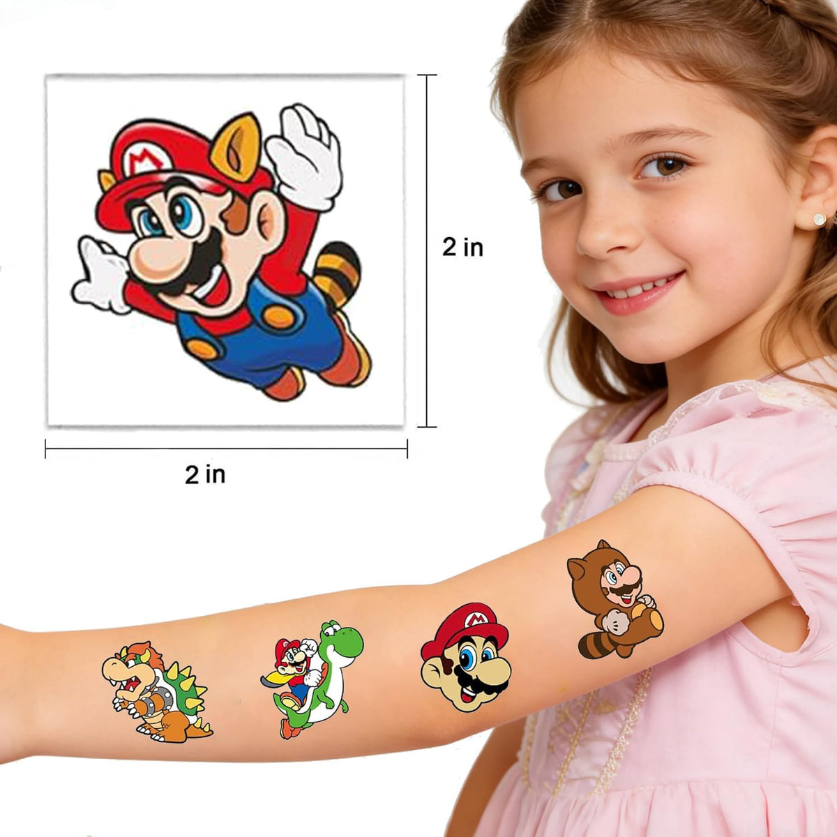 YINGXIANG child applying tattoo with damp cloth demonstrating easy application and fun