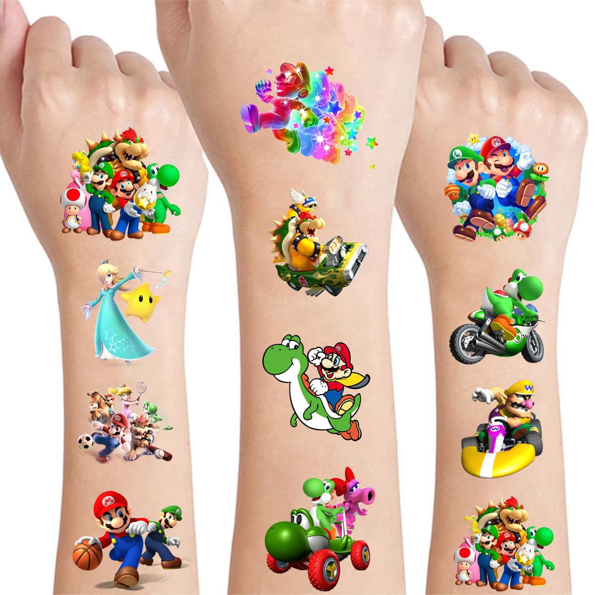 YINGXIANG close-up tattoo sheet texture revealing vivid colors and easy-to-cut details