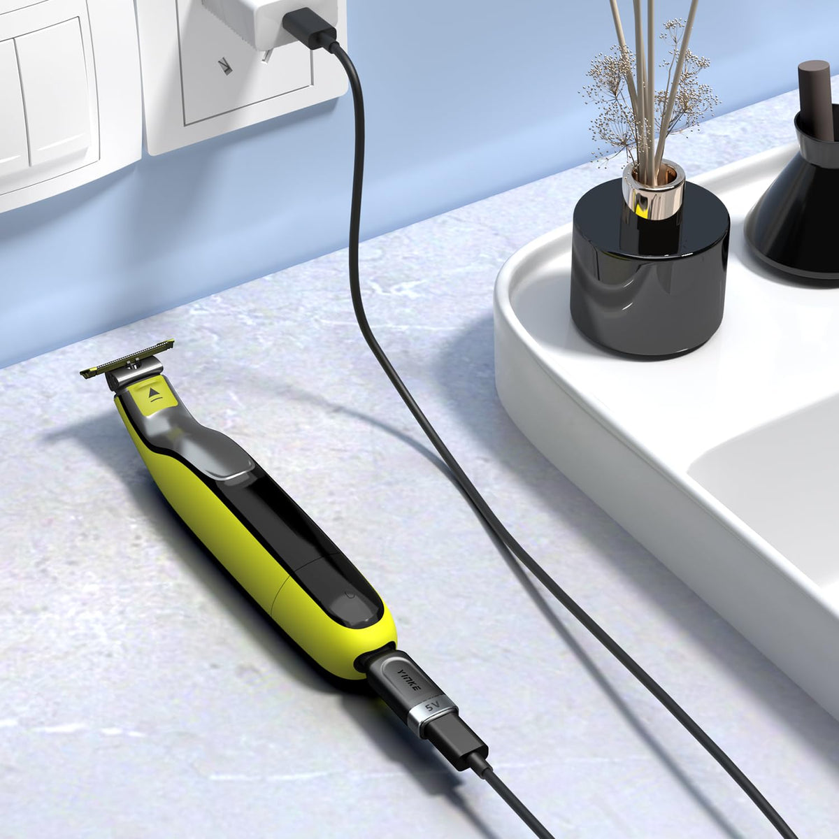 Yinke adapter with simple packaging and manual for easy setup benefit