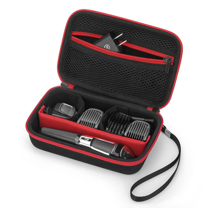 Yinke case front view closed showing compact protective storage benefit