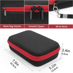 Yinke case held in hand showing scale and easy portability benefit