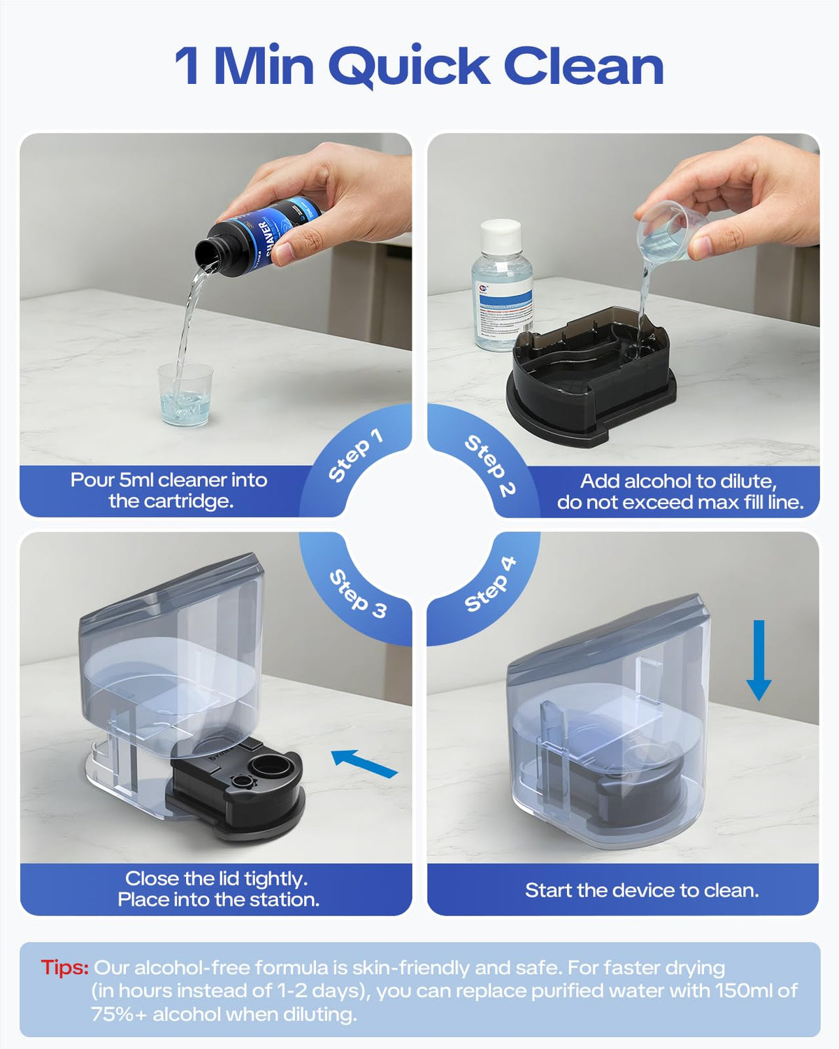 YinkeVibe packaging with instructions showing straightforward setup and support