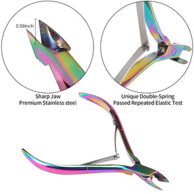 YINYIN dual-ended pusher and cutter detail for controlled cuticle shaping benefit