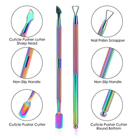 YINYIN cuticle set stored in compact box for tidy travel and safe storage benefit
