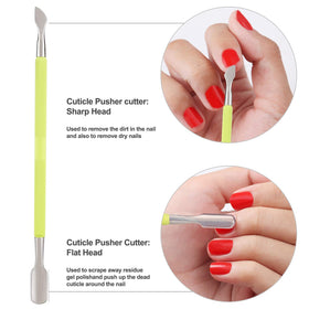 YINYIN nipper beside fingers to show size and accurate trimming benefit