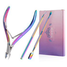 YINYIN rainbow nipper front view showing sleek design and precise trimming benefit