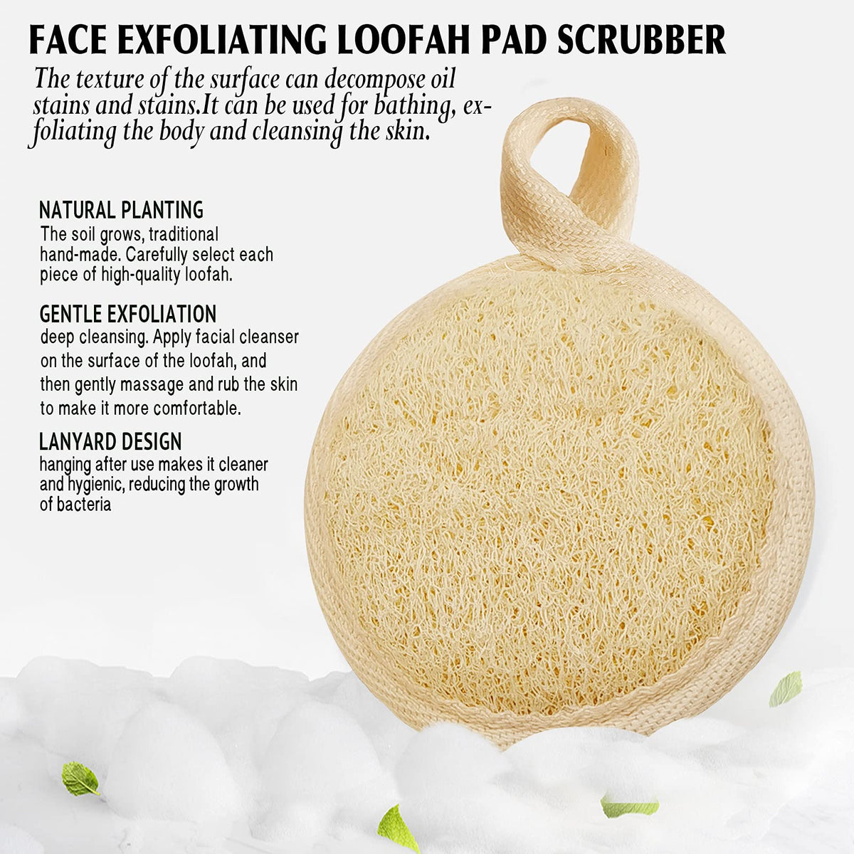 YIQINGJIE hand-held pad in use demonstrating controlled circular exfoliation motion