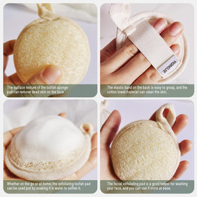 YIQINGJIE terry cloth back detail with elastic strap for secure grip and comfort