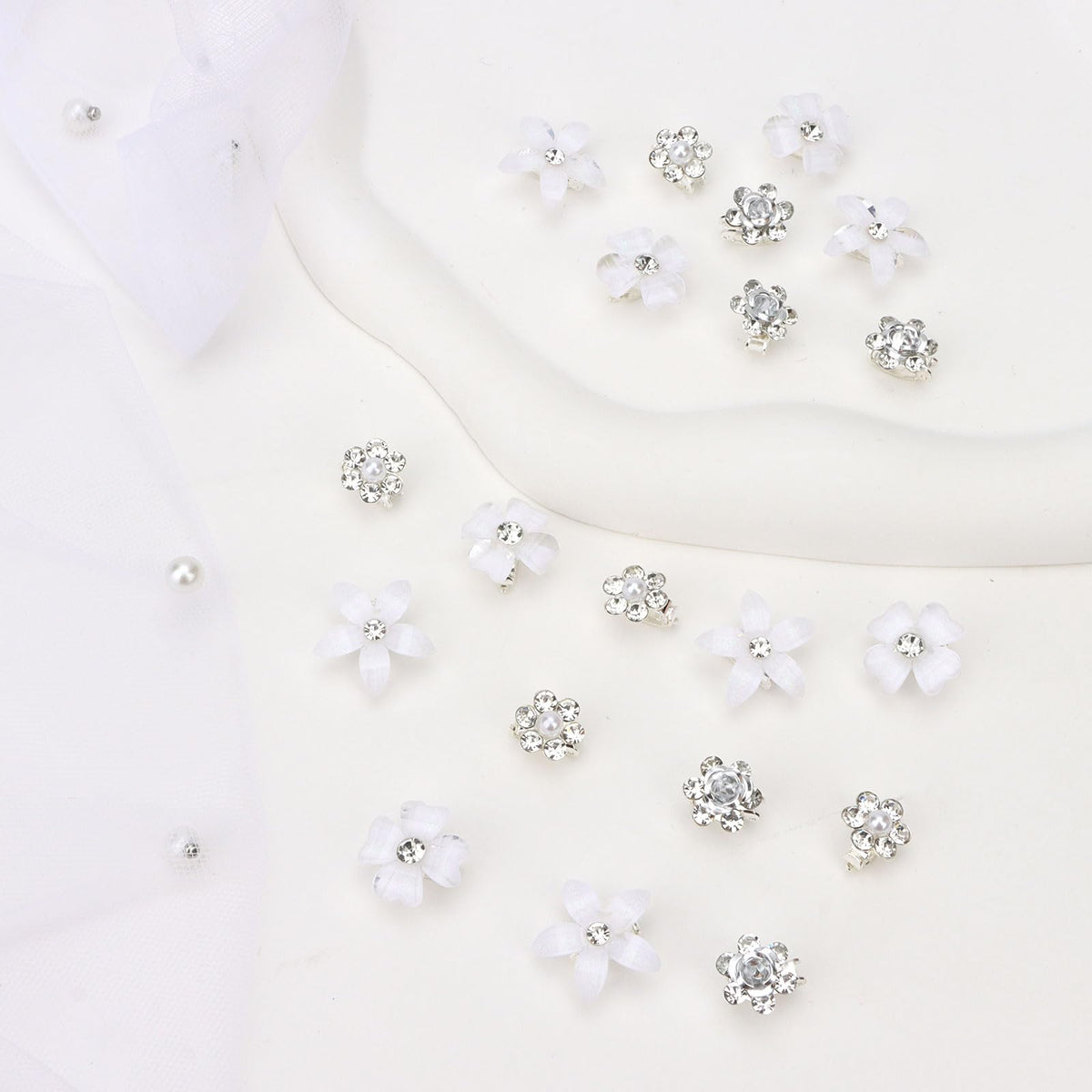 YISSION lifestyle shot at outdoor wedding illustrating graceful accessory effect